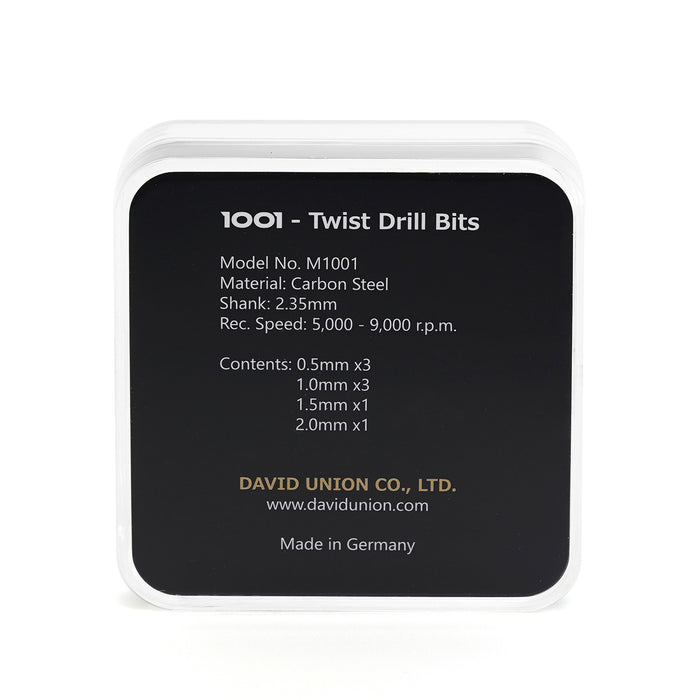 David Union M1001 Twist Drill Bits Set