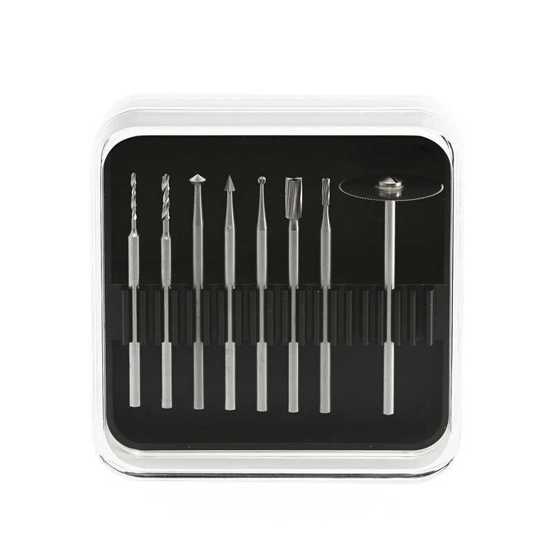 David Union M3001 Cutting Burs and Drills - 8pcs