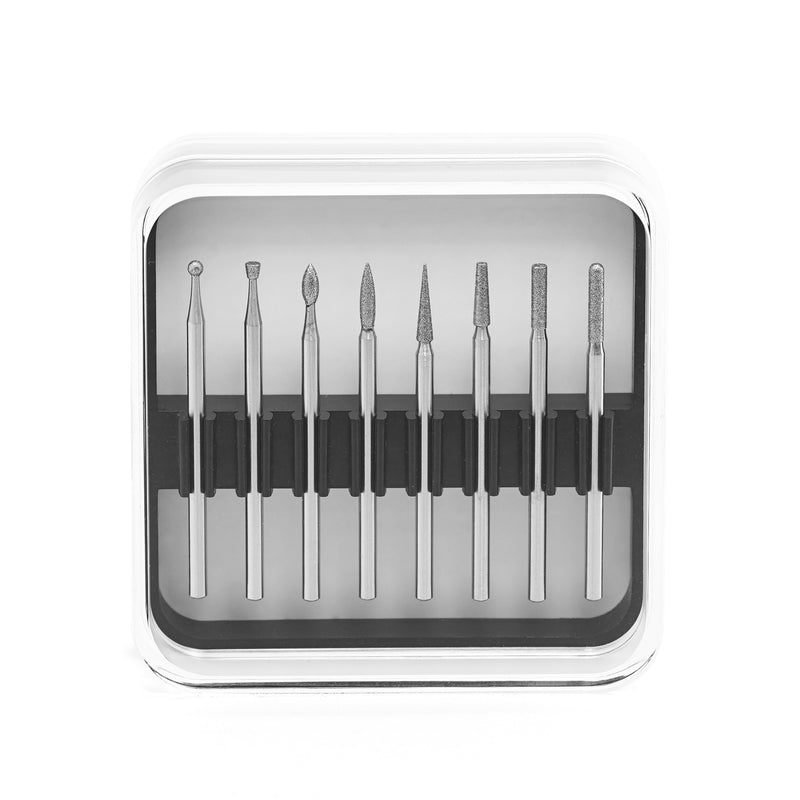 David Union M5001 Ultra Fine Diamond Burs Set - 8pcs