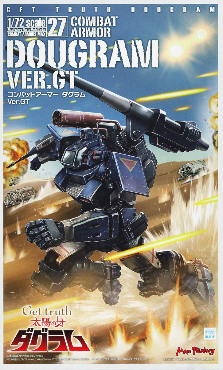 Max Factory Fang of the Sun 1/72 Combat Armor Dougram Advanced Kit ...