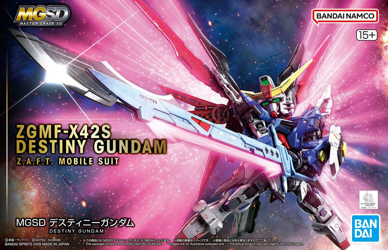 Master Grade SD (MGSD) Gundam Seed ZGMF-X42S Destiny Gundam