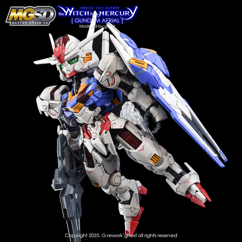 G-Rework Decal - MGSD XVX-017 Gundam Aerial Use