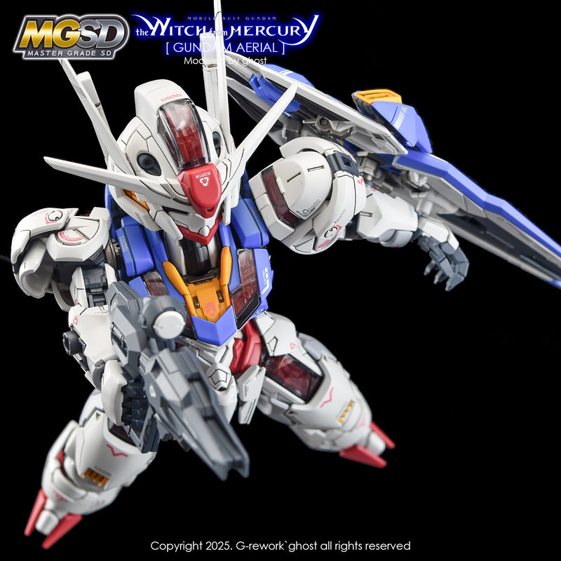 G-Rework Decal - MGSD XVX-017 Gundam Aerial Use