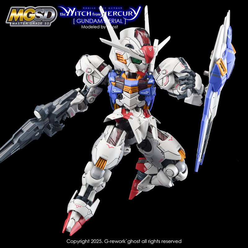 G-Rework Decal - MGSD XVX-017 Gundam Aerial Use
