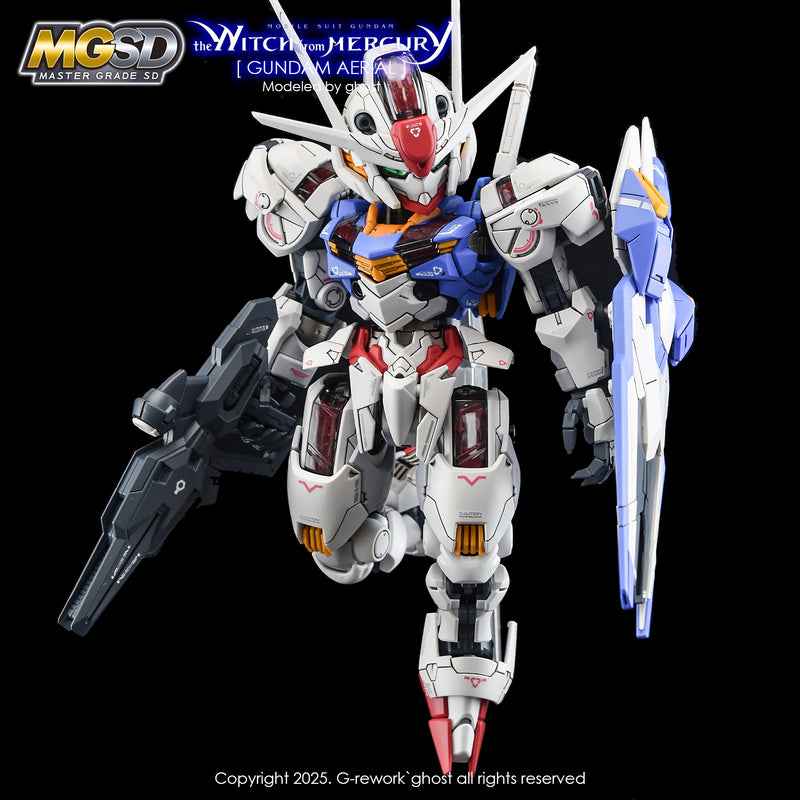 G-Rework Decal - MGSD XVX-017 Gundam Aerial Use