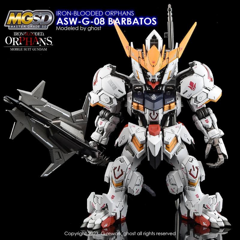 G-Rework Decal - MGSD ASW-G-08 Gundam Barbatos Use