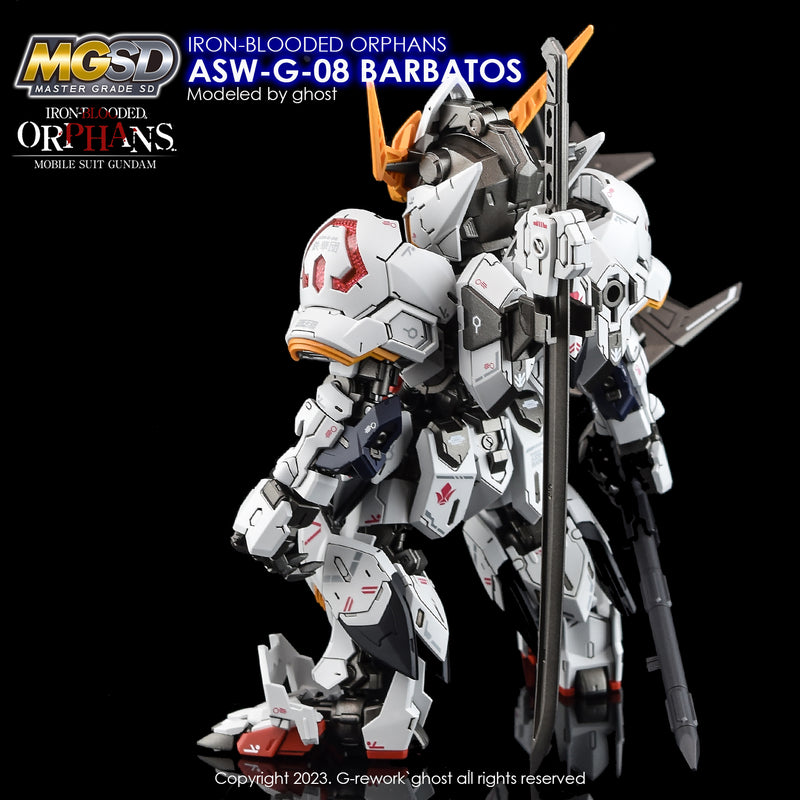 G-Rework Decal - MGSD ASW-G-08 Gundam Barbatos Use