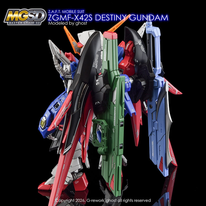 G-Rework Decal - MGSD ZGMF-X42S Destiny Gundam Use