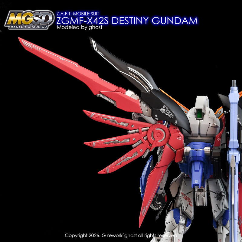 G-Rework Decal - MGSD ZGMF-X42S Destiny Gundam Use