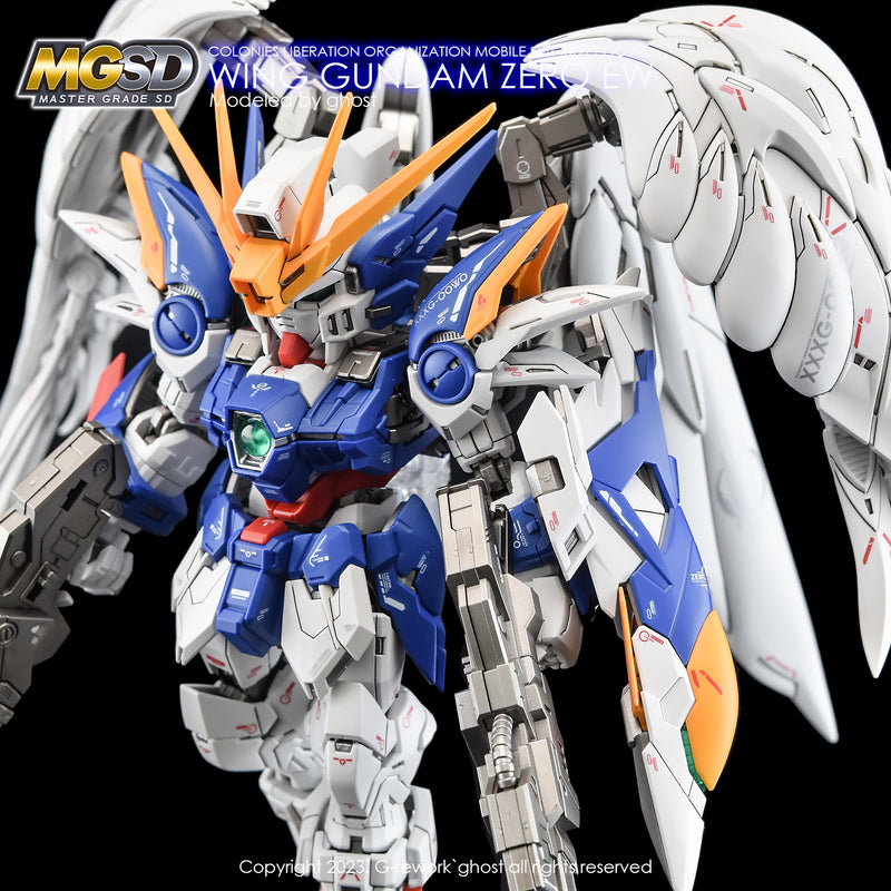 G-Rework Decal - MGSD XXXG-00W0 Wing Gundam Zero EW Use