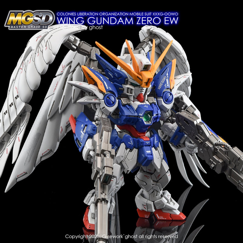 G-Rework Decal - MGSD XXXG-00W0 Wing Gundam Zero EW Use - Argama Hobby ...