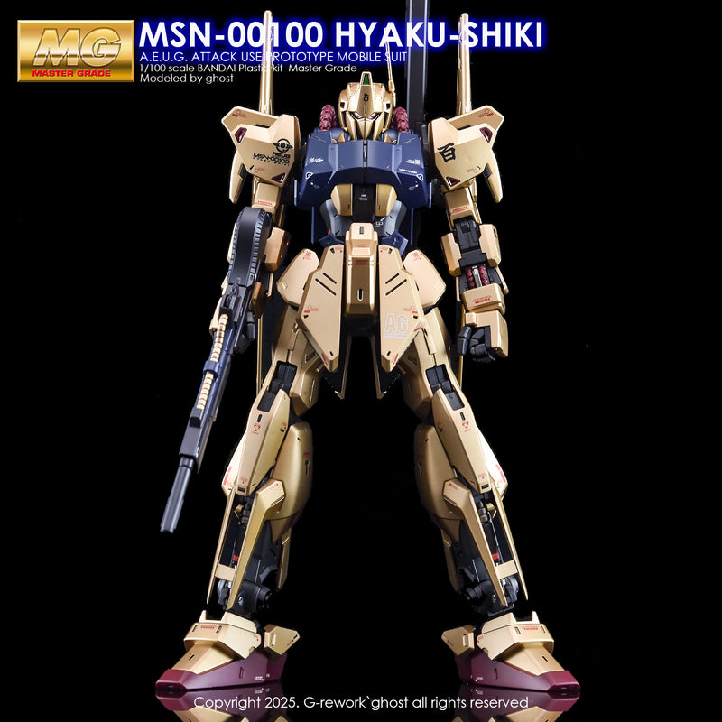 G-Rework Decal - MG MSN-00100 Hyaku-shiki Ver.2.0 Use