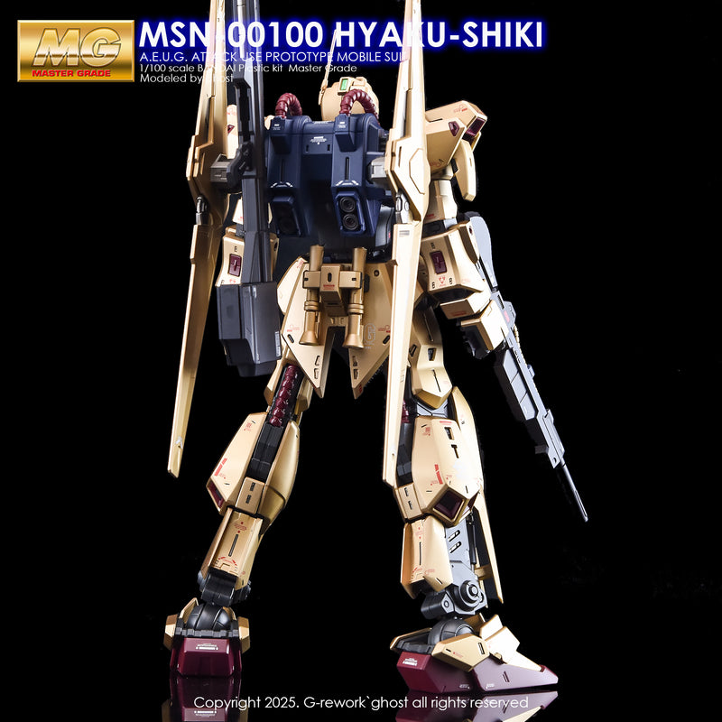 G-Rework Decal - MG MSN-00100 Hyaku-shiki Ver.2.0 Use