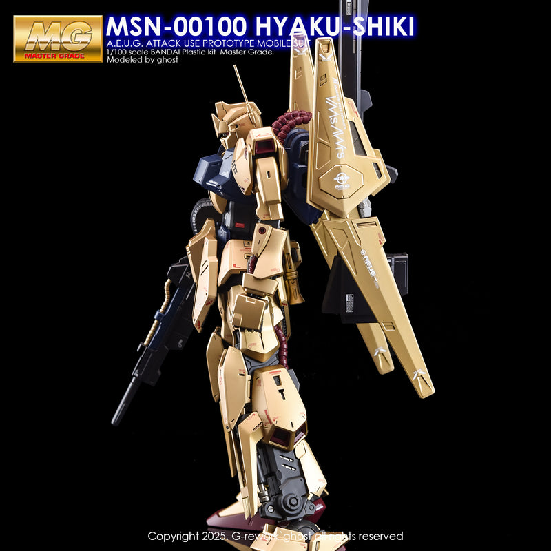 G-Rework Decal - MG MSN-00100 Hyaku-shiki Ver.2.0 Use