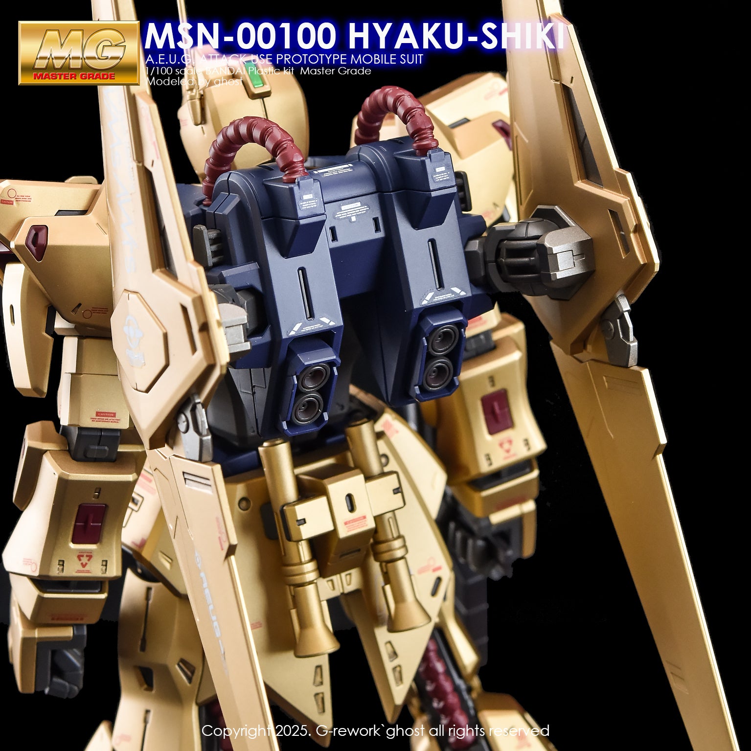 G-Rework Decal - MG MSN-00100 Hyaku-shiki Ver.2.0 Use - Argama
