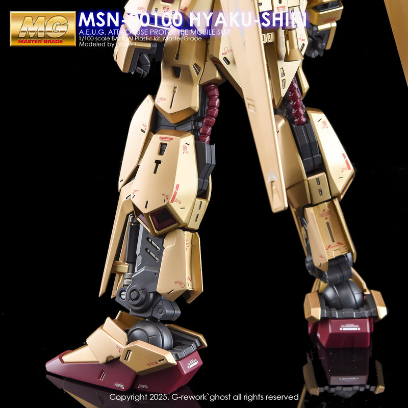 G-Rework Decal - MG MSN-00100 Hyaku-shiki Ver.2.0 Use