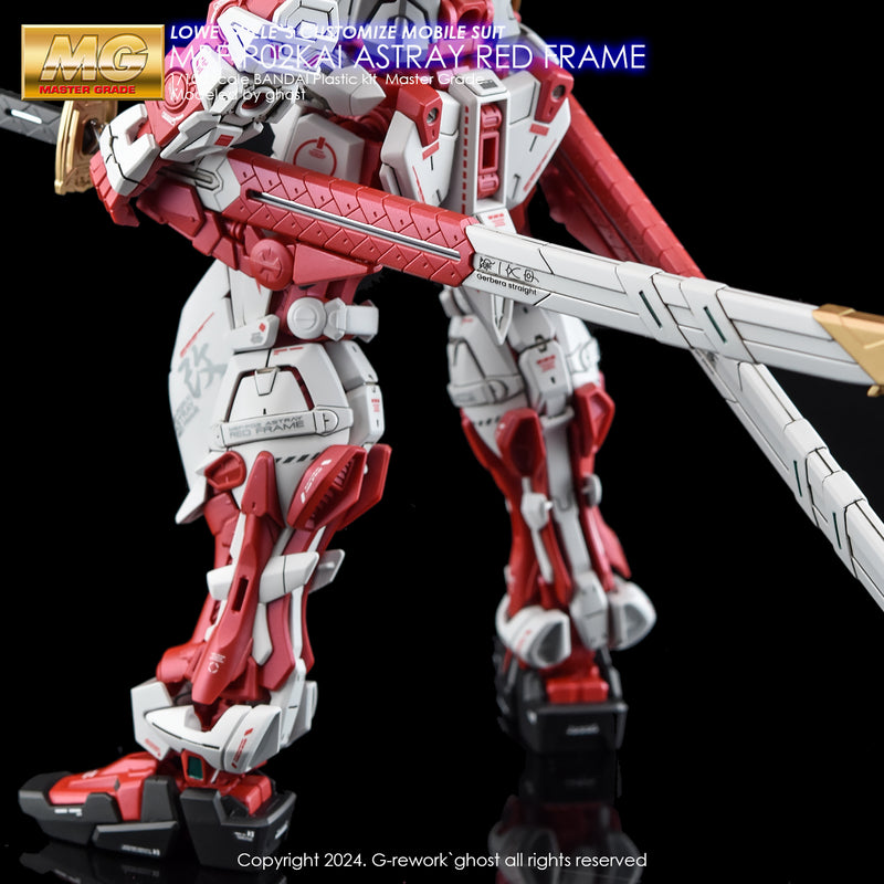 G-Rework Decal - MG MBF-P02KAI Gundam Astray Red Frame Kai Use