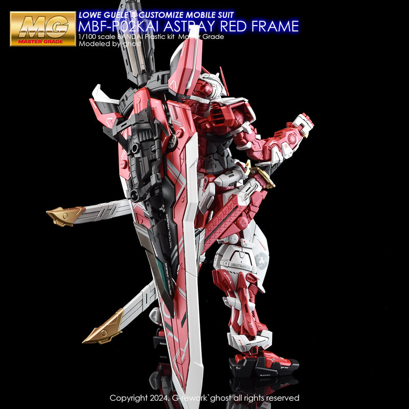 G-Rework Decal - MG MBF-P02KAI Gundam Astray Red Frame Kai Use