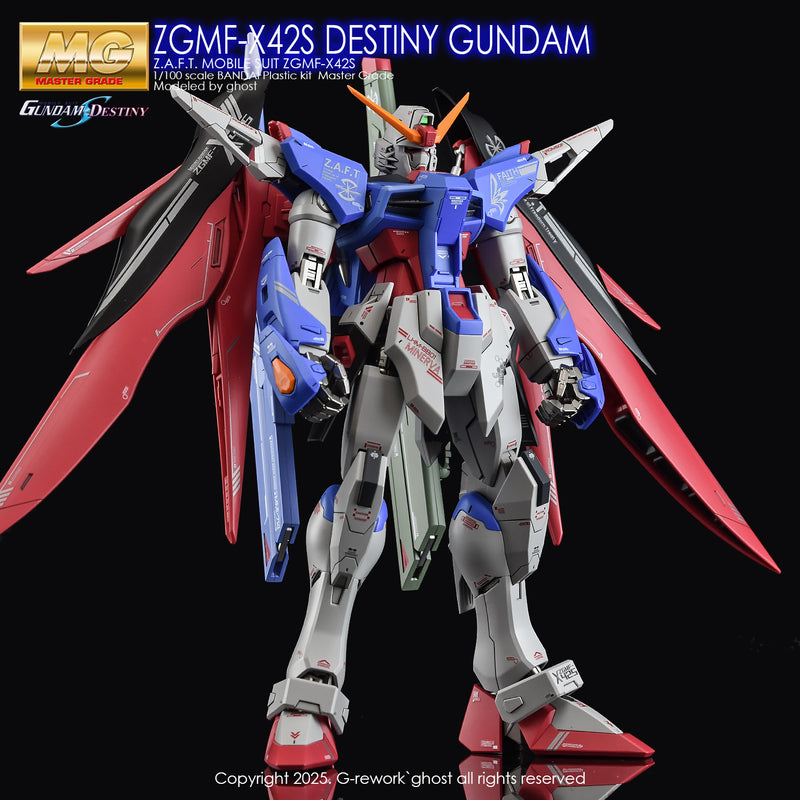 G-Rework Decal - MG ZGMF-X42S Destiny Gundam Use