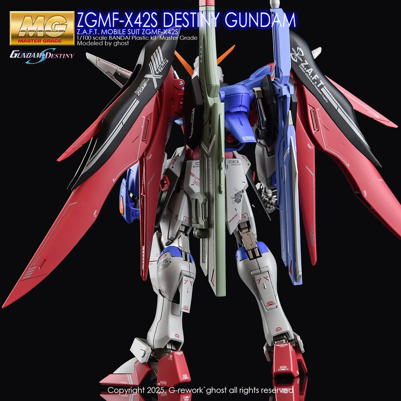 G-Rework Decal - MG ZGMF-X42S Destiny Gundam Use