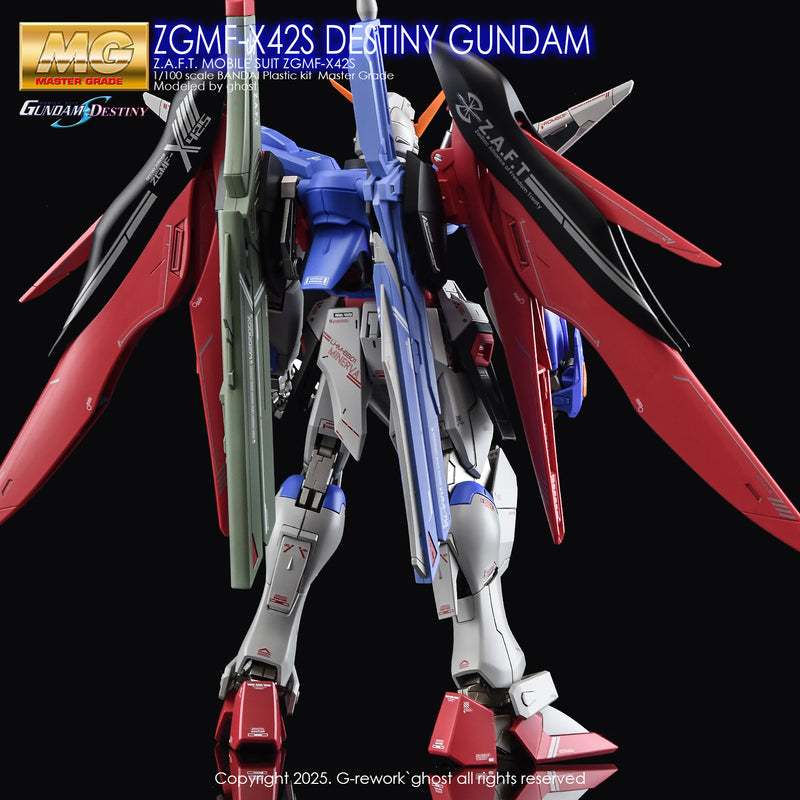 G-Rework Decal - MG ZGMF-X42S Destiny Gundam Use
