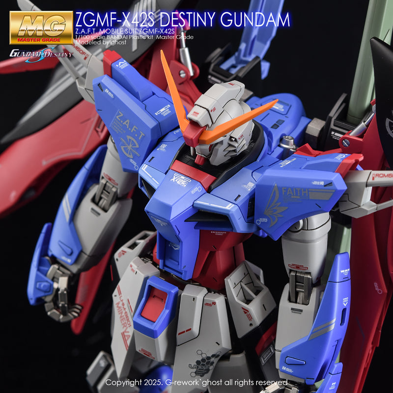 G-Rework Decal - MG ZGMF-X42S Destiny Gundam Use