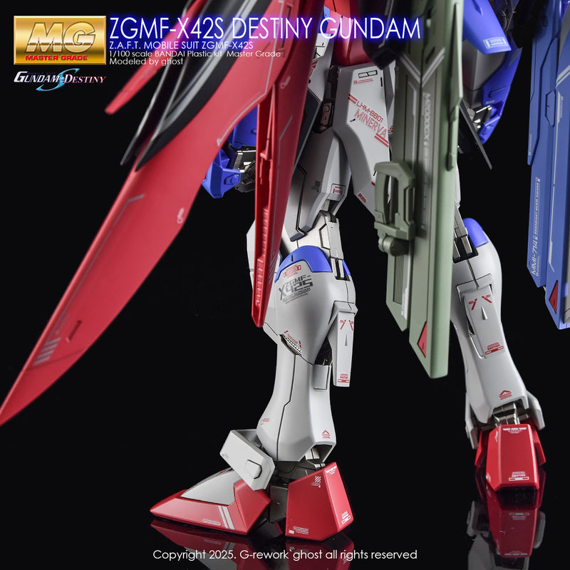 G-Rework Decal - MG ZGMF-X42S Destiny Gundam Use