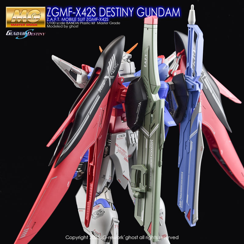 G-Rework Decal - MG ZGMF-X42S Destiny Gundam Use