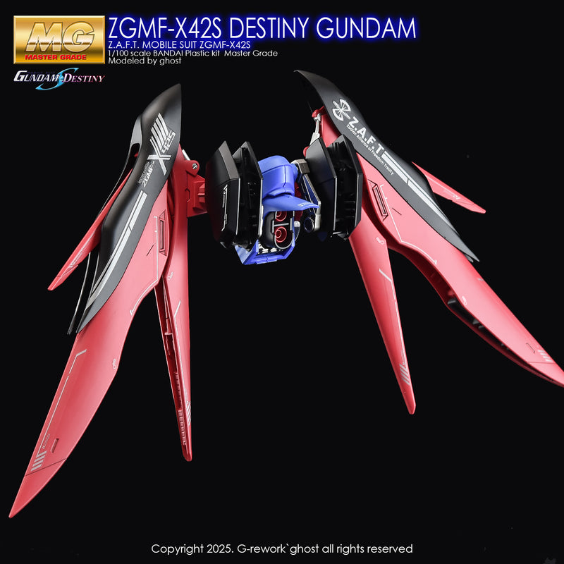 G-Rework Decal - MG ZGMF-X42S Destiny Gundam Use