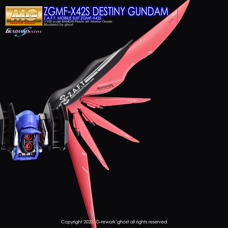 G-Rework Decal - MG ZGMF-X42S Destiny Gundam Use
