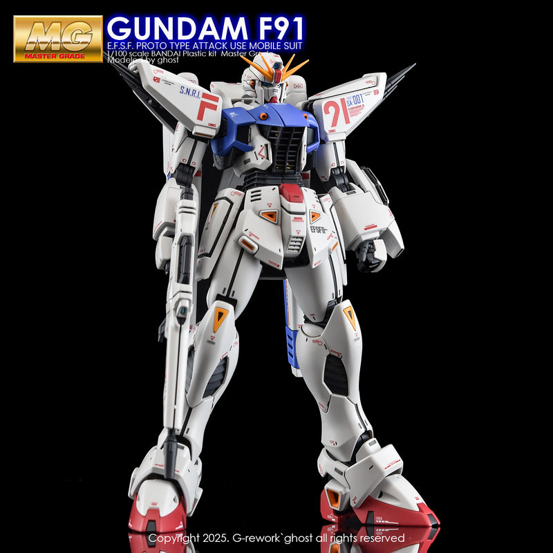 G-Rework Decal - MG F91 Gundam F91 Use