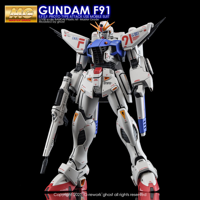 G-Rework Decal - MG F91 Gundam F91 Use