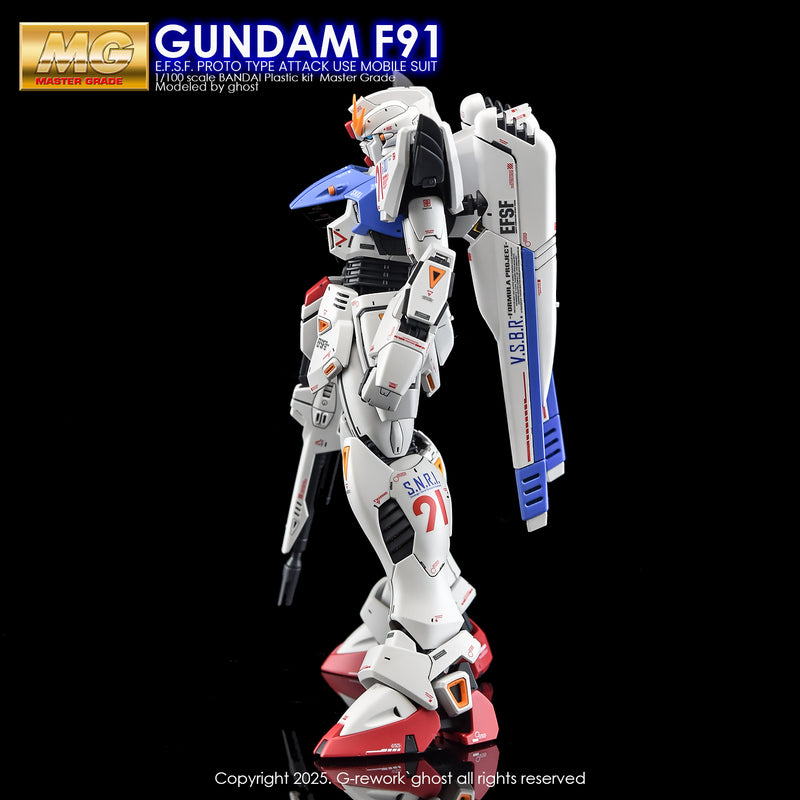 G-Rework Decal - MG F91 Gundam F91 Use