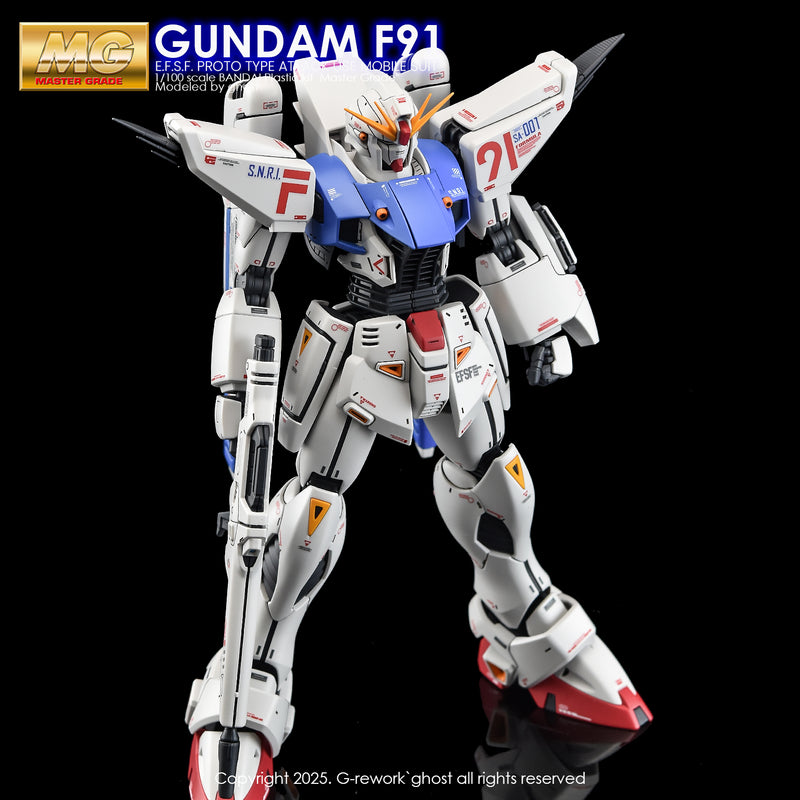 G-Rework Decal - MG F91 Gundam F91 Use
