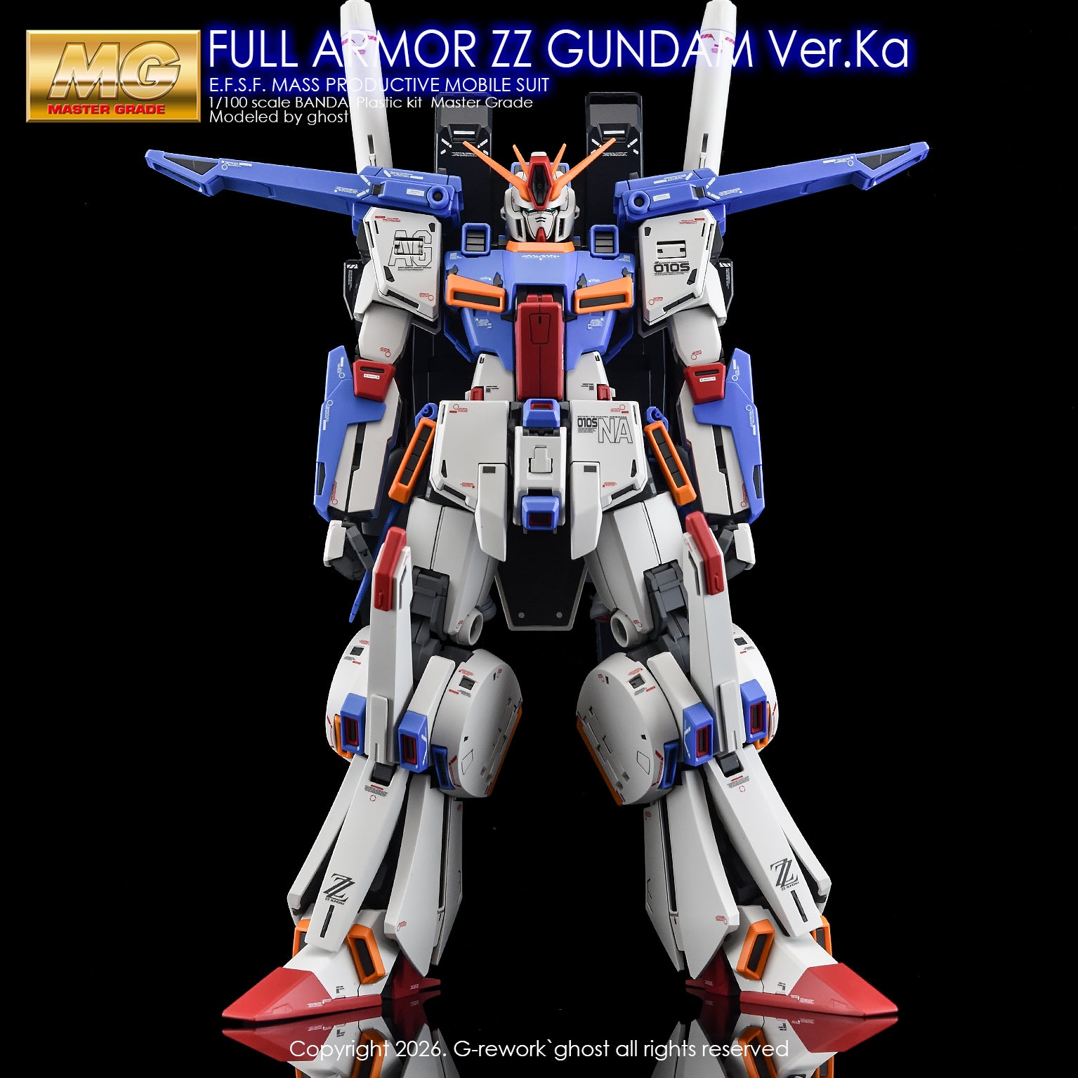 G-Rework Decal - MG FA-010S Full Armor ZZ Gundam Ver.Ka Use