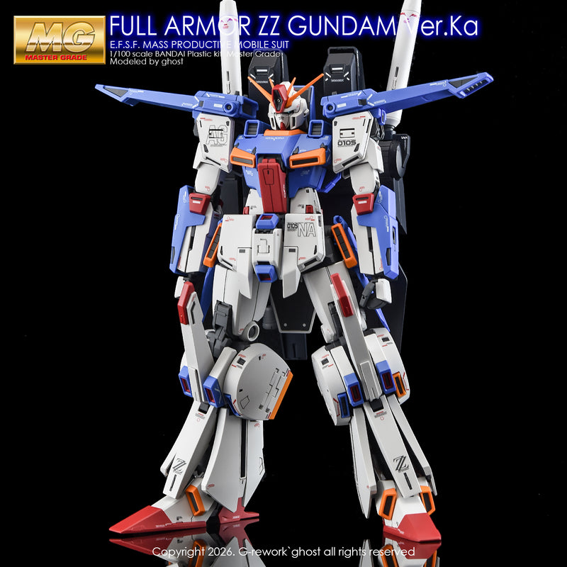 G-Rework Decal - MG FA-010S Full Armor ZZ Gundam Ver.Ka Use