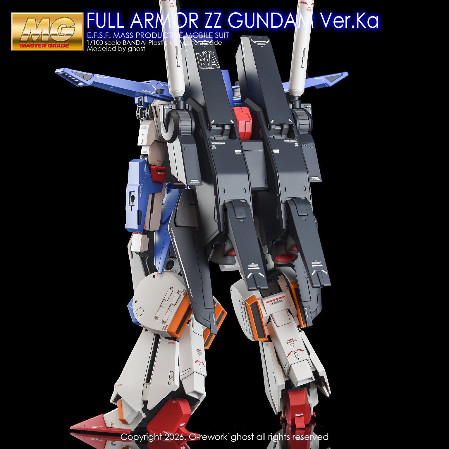 G-Rework Decal - MG FA-010S Full Armor ZZ Gundam Ver.Ka Use