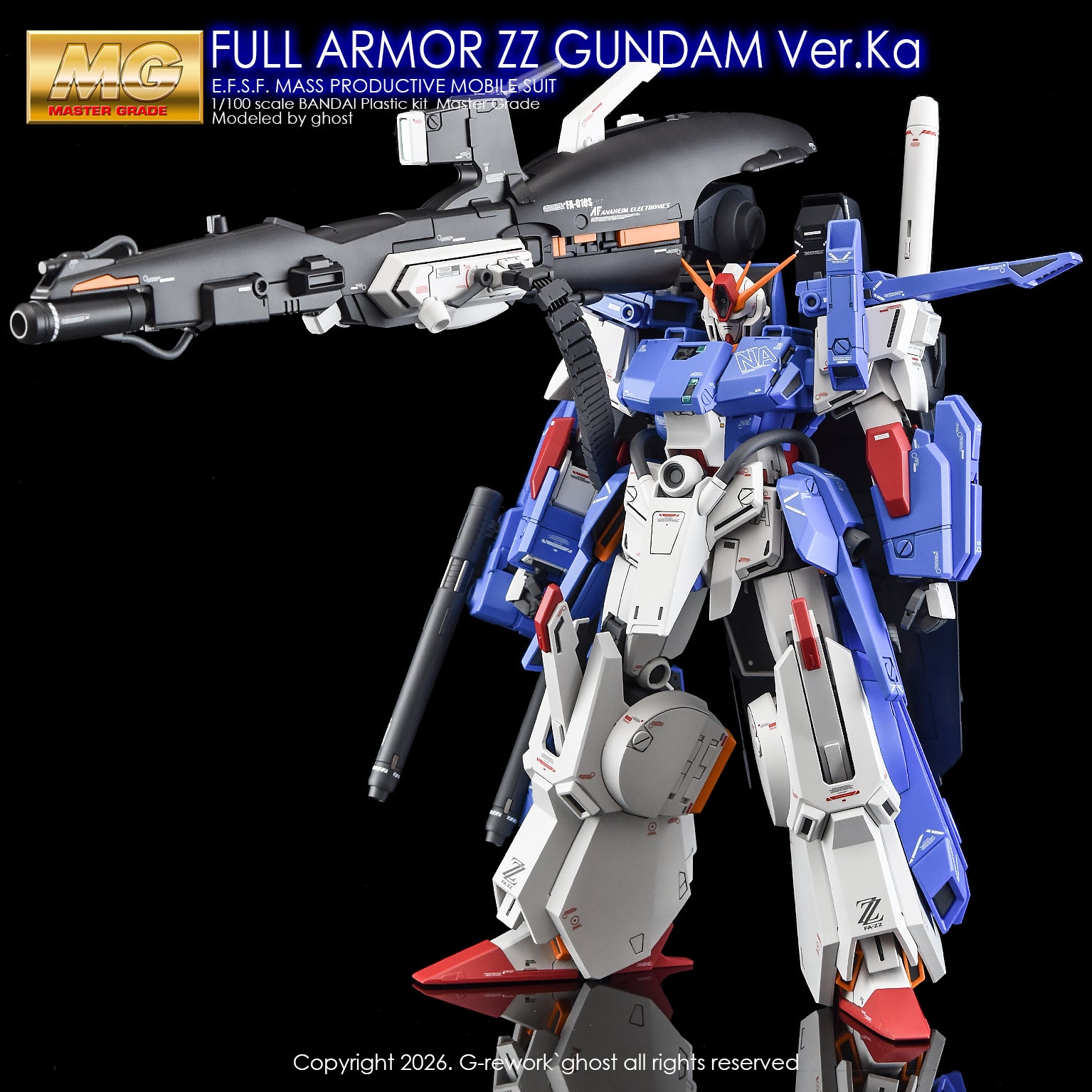 G-Rework Decal - MG FA-010S Full Armor ZZ Gundam Ver.Ka Use