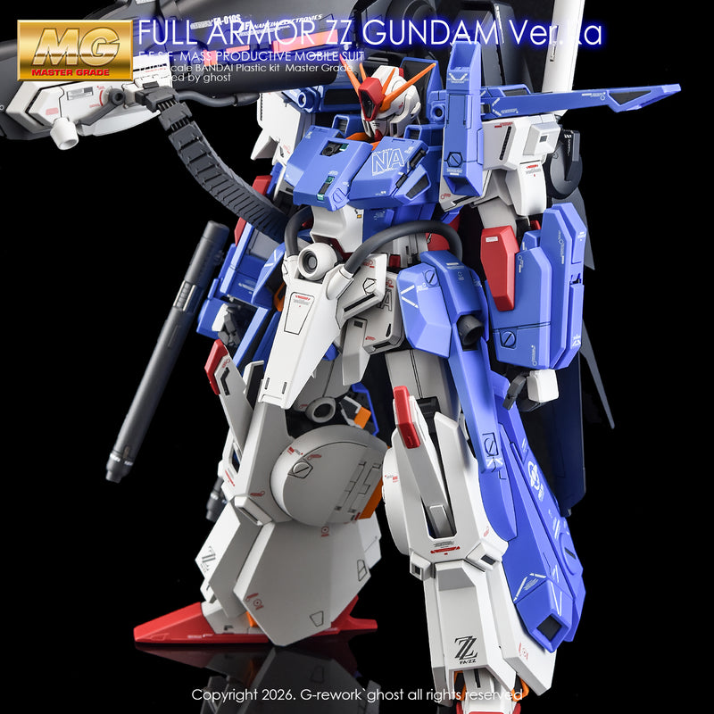 G-Rework Decal - MG FA-010S Full Armor ZZ Gundam Ver.Ka Use