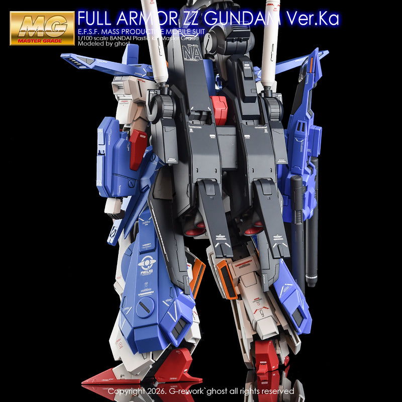 G-Rework Decal - MG FA-010S Full Armor ZZ Gundam Ver.Ka Use