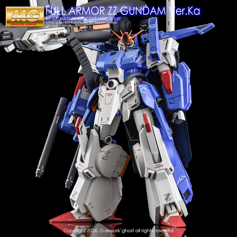 G-Rework Decal - MG FA-010S Full Armor ZZ Gundam Ver.Ka Use