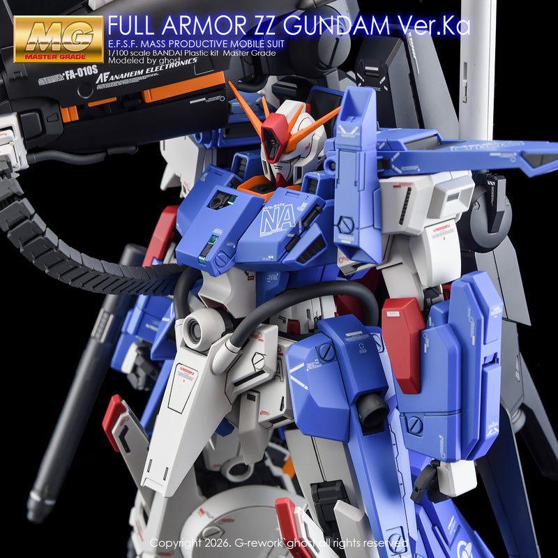 G-Rework Decal - MG FA-010S Full Armor ZZ Gundam Ver.Ka Use