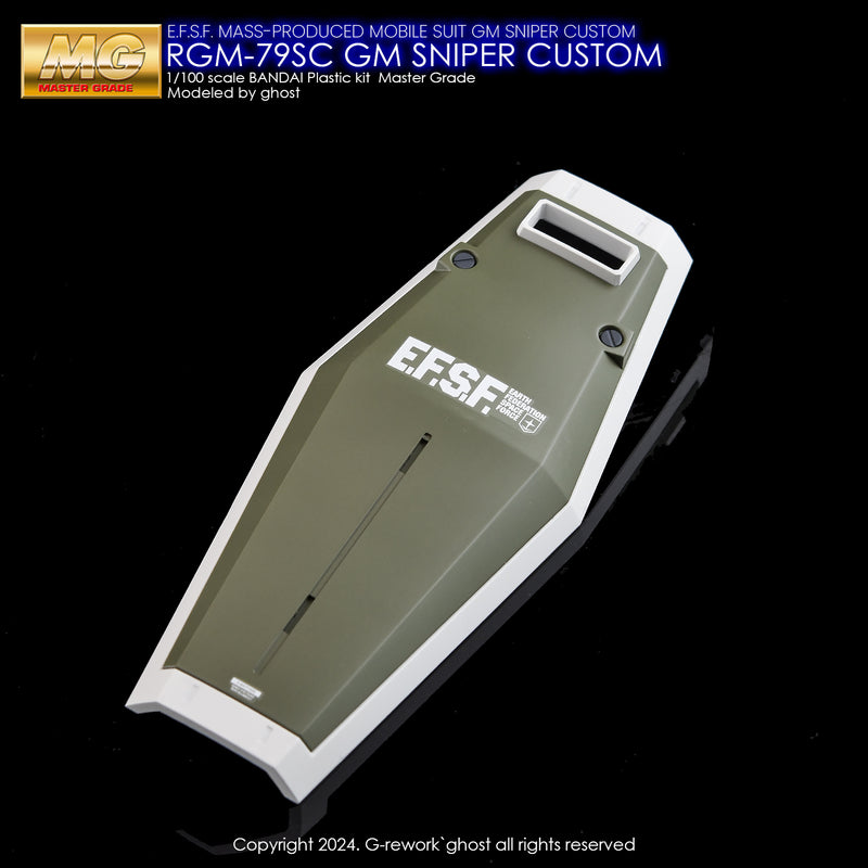 G-Rework Decal - MG RGM-79SC GM Sniper Custom Use