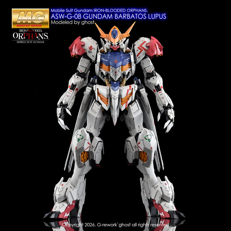 G-Rework Decal - MG ASW-G-08 Gundam Barbatos Lupus Use