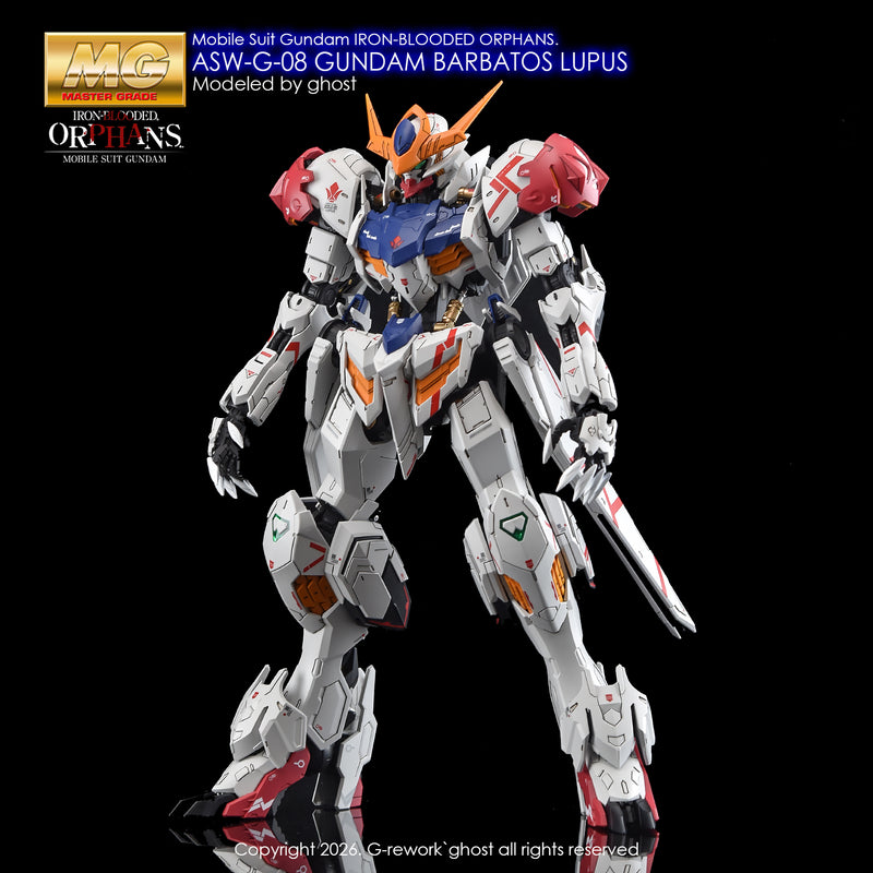 G-Rework Decal - MG ASW-G-08 Gundam Barbatos Lupus Use