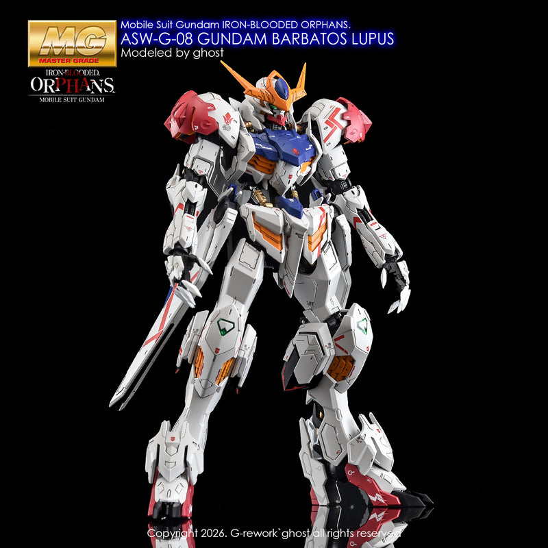 G-Rework Decal - MG ASW-G-08 Gundam Barbatos Lupus Use