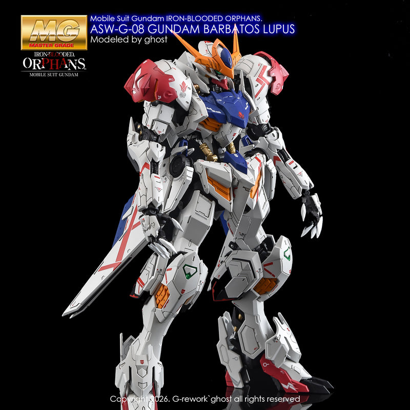 G-Rework Decal - MG ASW-G-08 Gundam Barbatos Lupus Use