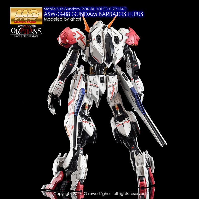 G-Rework Decal - MG ASW-G-08 Gundam Barbatos Lupus Use