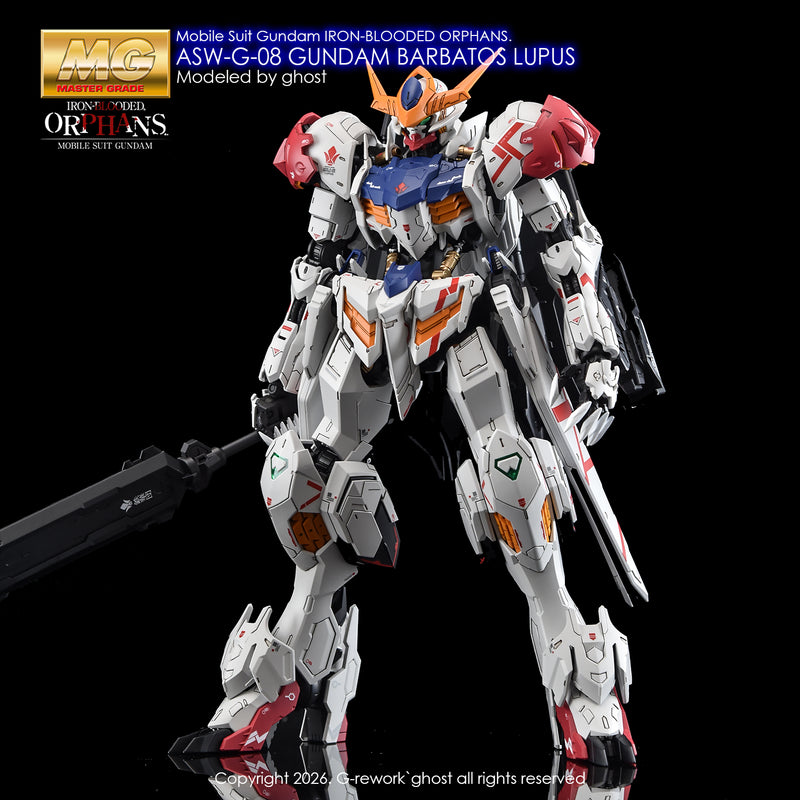 G-Rework Decal - MG ASW-G-08 Gundam Barbatos Lupus Use