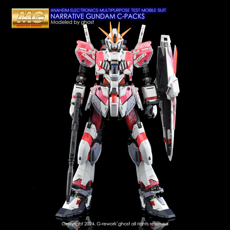 G-Rework Decal - MG RX-9/C Narrative Gundam C-Pack Ver.Ka Use